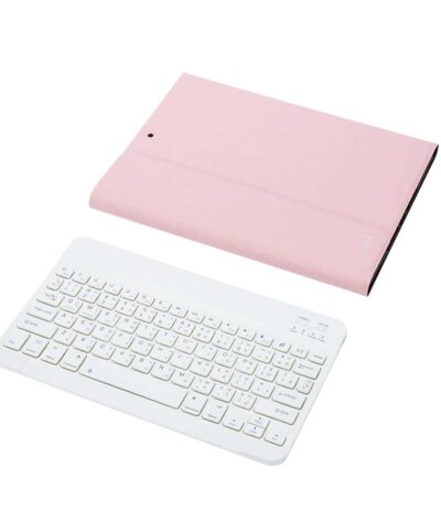 Alternative view of Wroof Casing for iPad 10.2 Keyboard (Track Pad) Folio - Rose Sakura