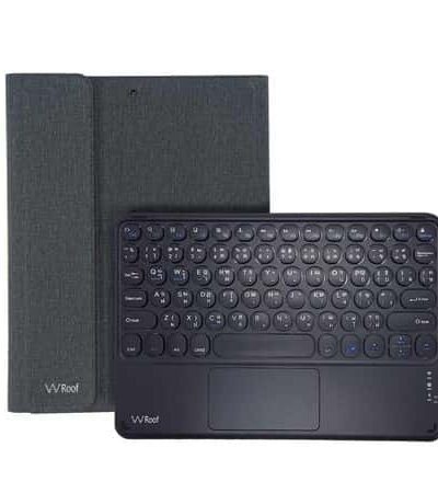 Wroof Casing for iPad 10.2 Keyboard (Track Pad) Folio - Black