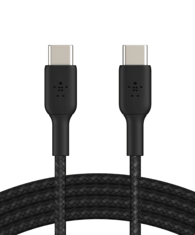 Belkin BOOST↑CHARGE™ Braided Sync and Charge 60W USB-C to C Cable 1 Meter - Black