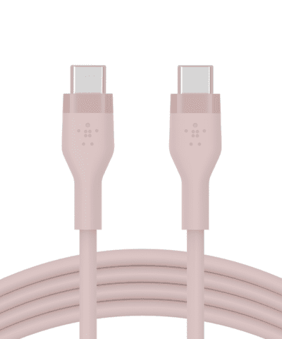 Belkin BOOST↑CHARGE™ DuraFlex Silicone Charge USB-C to USB-C Cable * 1 Meter - Pink
