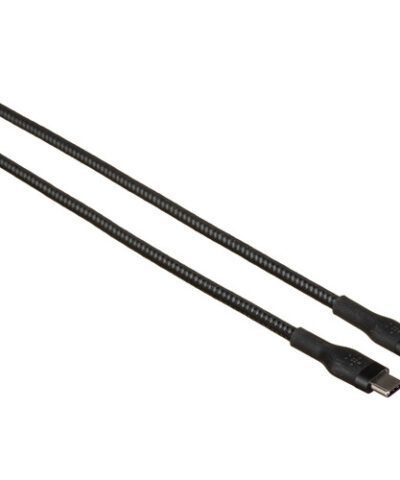 Belkin BOOST↑CHARGE™ Pro Flex Double-Braided Sync and Charge USB-C to Lightning Cable 30W with Metal Clip Cable Management * 2 Meter 480Mbps Data Transfer Rate - Black