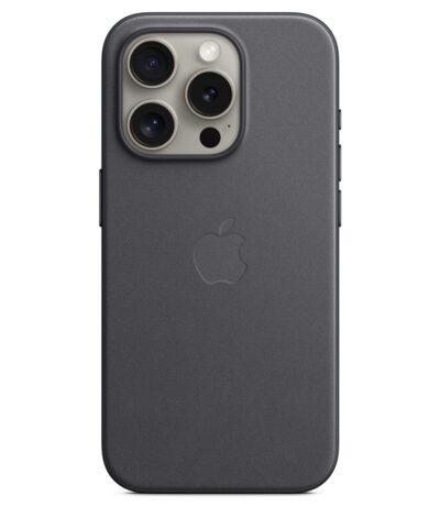 Apple iPhone 15 Pro FineWoven Case with MagSafe - Black