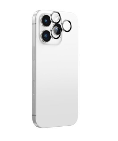 AMAZINGthing Camera Lens for iPhone 16 Pro/16 Pro Max 3D Len Glass (Three Lens)- Crystal Clear