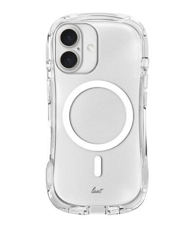 LAUT Casing for iPhone 16 Plus (6.7 inch) Pop Lume- Crystal Clear