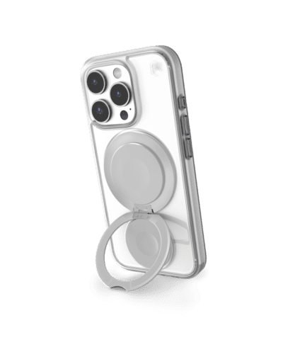 เคสหมุน STM Roll Spin magsafe 6.3" Pro 2024 สีเงิน