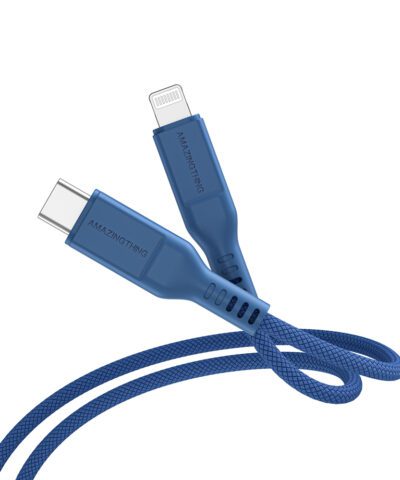 Alternative view of AMAZINGthing Lightning to USB-C Cable Thunder Pro 1.1M-Blue