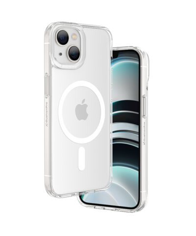 AMAZINGthing Casing for iPhone 13 (6.1 inch) Minimal Magsafe Drop proof case- Transparent
