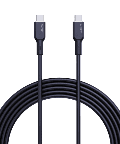 Alternative view of AUKEY CB-SCC242 Circlet C to C 240W Silicone Cable 1.8M