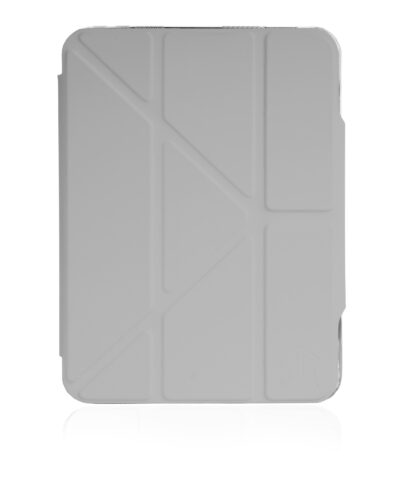 STM โอพีพี เคสฝาพับโอริกามิ พร้อมช่องเก็บปากกา เคสไอแพด mini A17 Pro/6th gen - สีเทา