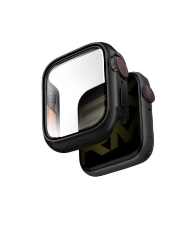 Skinarma Casing for Apple Watch 45MM (Series 8/7) Gado Pro with digital crown button- Black