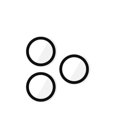 Alternative view of กระจกเลนส์กล้อง JCPal Preserver Camera Lens Protector for iPhone 17 Pro/Pro Max (Transparent)