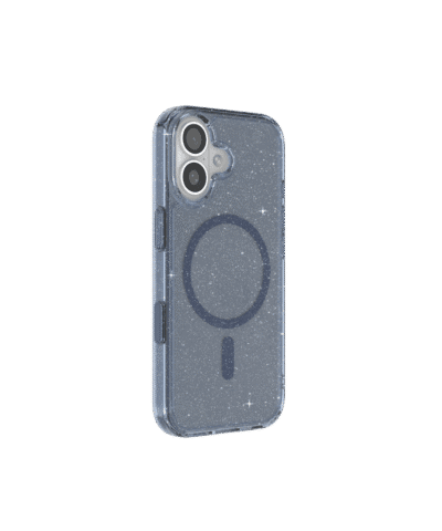 เคส JTLEGEND Casing for iPhone 17 (6.3 inch) Glitter Hybrid Cushion Mag Case-G (Camera Control Button)- Crystal Blue