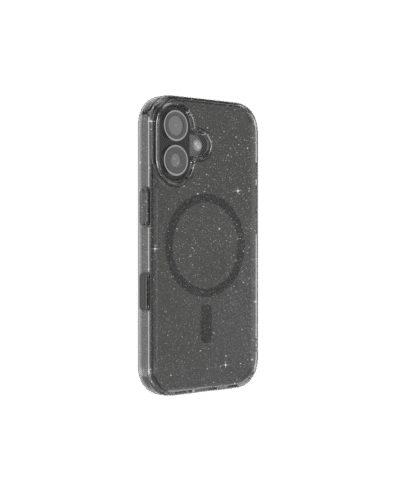 เคส JTLEGEND Casing for iPhone 17 (6.3 inch) Glitter Hybrid Cushion Mag Case-G (Camera Control Button)- Crystal Black