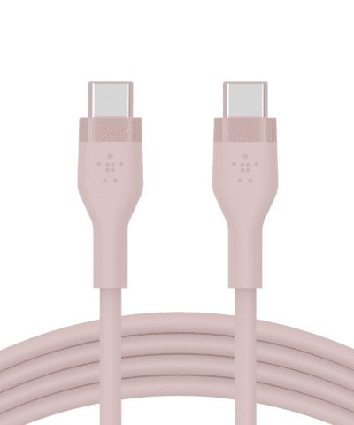 Belkin BOOST↑CHARGE™ DuraFlex Silicone Charge USB-C to USB-C Cable * 1 Meter - Pink