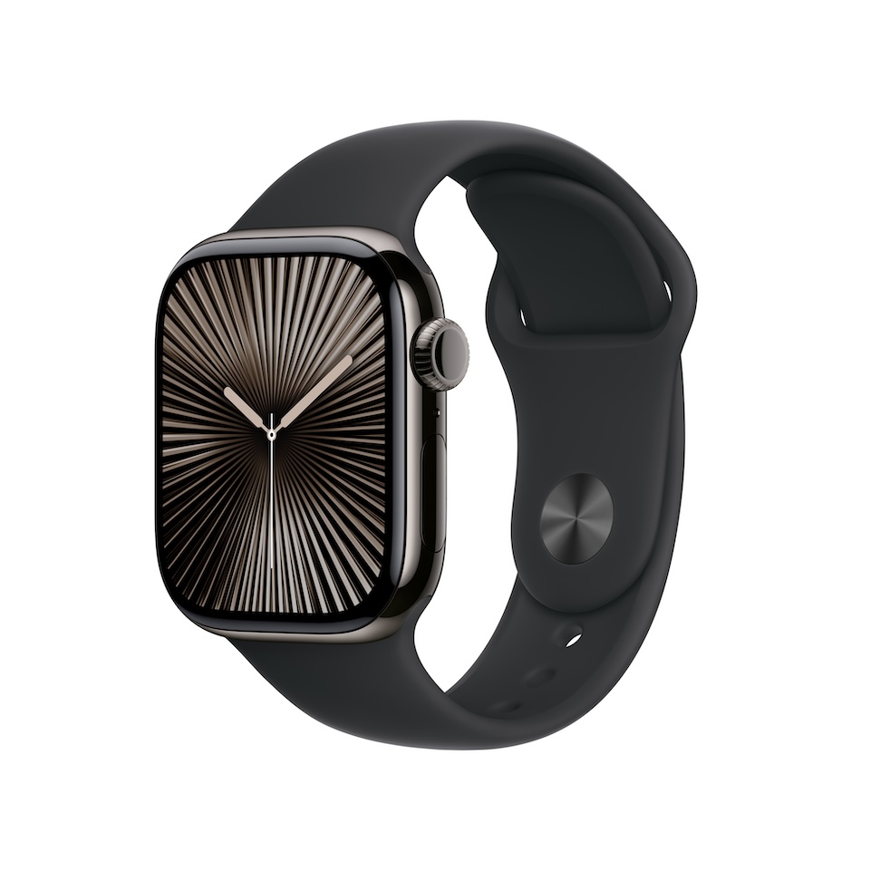Apple_Watch_Series_10_42mm_LTE_Slate_Titanium_Sport_Band_Black_PDP_Image_Position_1__TH-TH