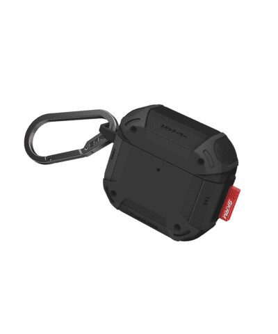 Skinarma Casing for AirPods 4 MECHA CE- Black