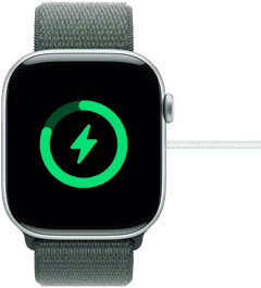 Apple Watch Series 10 ที่ชาร์จจนเกือบเต็ม